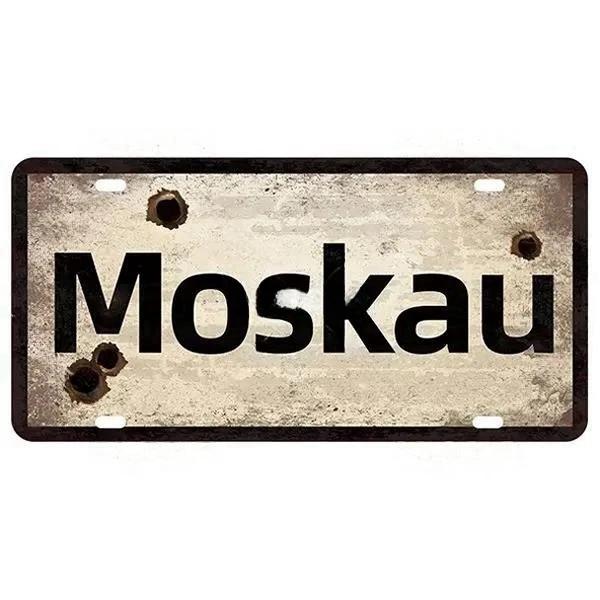 Vintage Berlin City Plate War Aluminum Sign Store Bar Metal Home Club Man Cave Pub Decor Painting Plaques Poster Wall Decoration