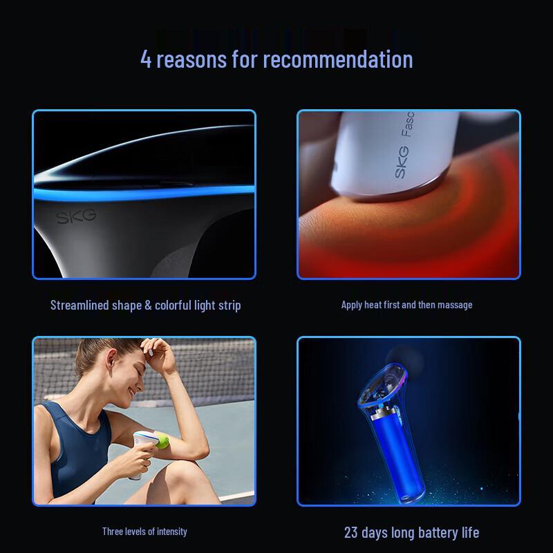 SKG F5 Portable Fascia Massage Gun