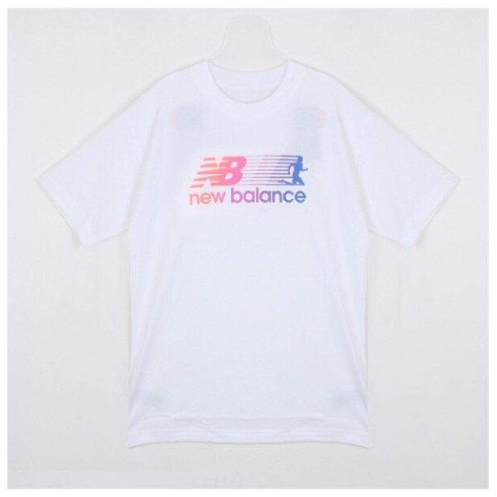 

New Balance T shirT Runner Gra mT53933 White series/100