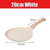 20/24/28cm Nonstick Crepe Egg Pan Pizza Frying Pan Tortillas Griddle Pan Granite Coating Flat Pancake Pan Induction Compatible