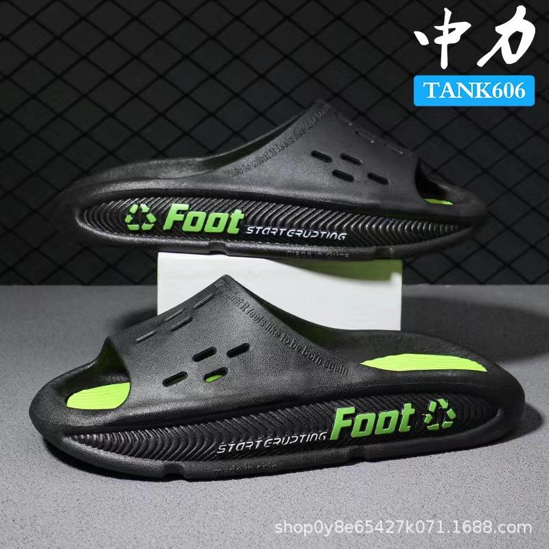 Men Summer Slippers Thick Sole 2024 New Arrival Super Soft Indoor Outdoor Non-Slip Slides Boys Girls Sandals Beach Slippers Men