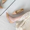 Flat Shoes Women Banquet Thin Pointed Sexy Women's Shoes Flats Women Work Shoes Comfortable for Work Adult