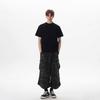 Men's 2026 Summer Patchwork Short-Sleeve T-Shirt - Loose, Trendy, American Cleanfit Design