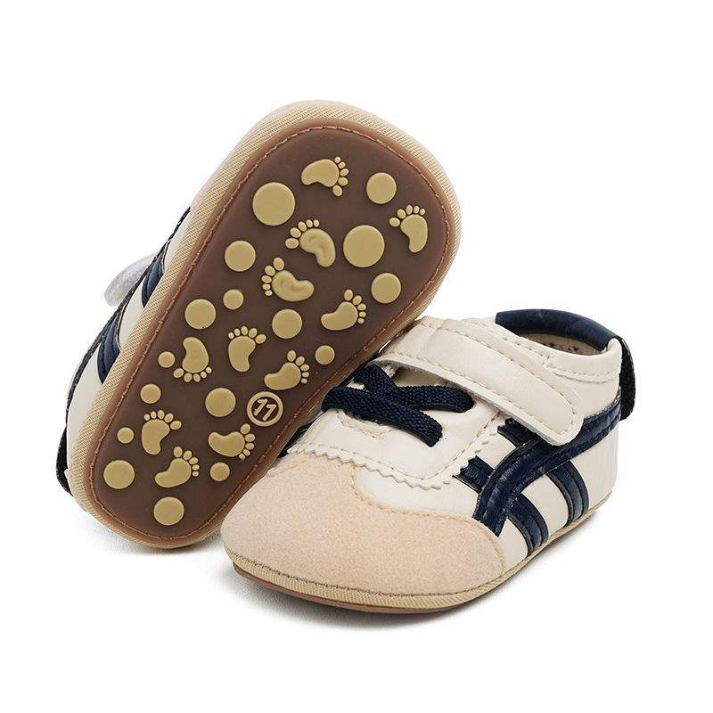 Spring, autumn and winter 0-1 year old newborn baby shoes toddler shoes for boys and girls baby front shoes sports versatile non-slip warm