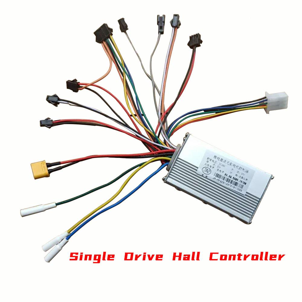 Jipin Controller Hall Kein Hall Motorzubehör 36V 48V 52V 60V JP LCD Display Elektroroller Gasgriff Schalter Universal