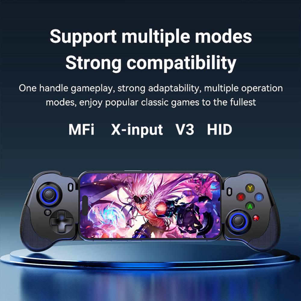 N01 Wired Handheld Game Controller Type C for Android/i15 Mobile Streaming PC/PS/Xbox Cloud Gaming with Zero Latency