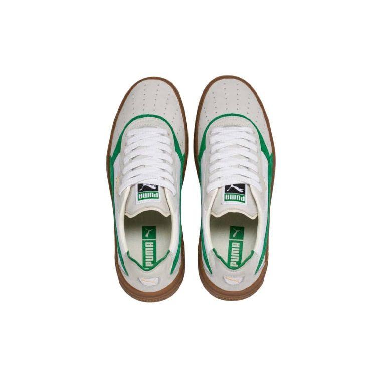 Puma Cali 0 Vintage Comfortable Low-Top Sneakers Unisex Sneakers White Green 369663-02