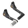 Motorcycle Gear Shift Lever Aluminum Alloy Anti Slip Enhanced Grip Sturdy Shifter Foot Peg for Monst