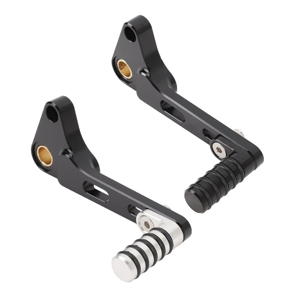 Motorcycle Gear Shift Lever Aluminum Alloy Anti Slip Enhanced Grip Sturdy Shifter Foot Peg for Monst