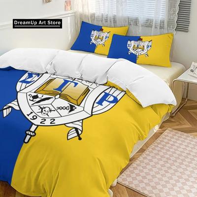 3D Print Fashion Sigma Gamma Rho SGR Bedding Set Boys Girls Twin Queen Full Size Duvet Cover Pillowcase Bed Adult Bedroom