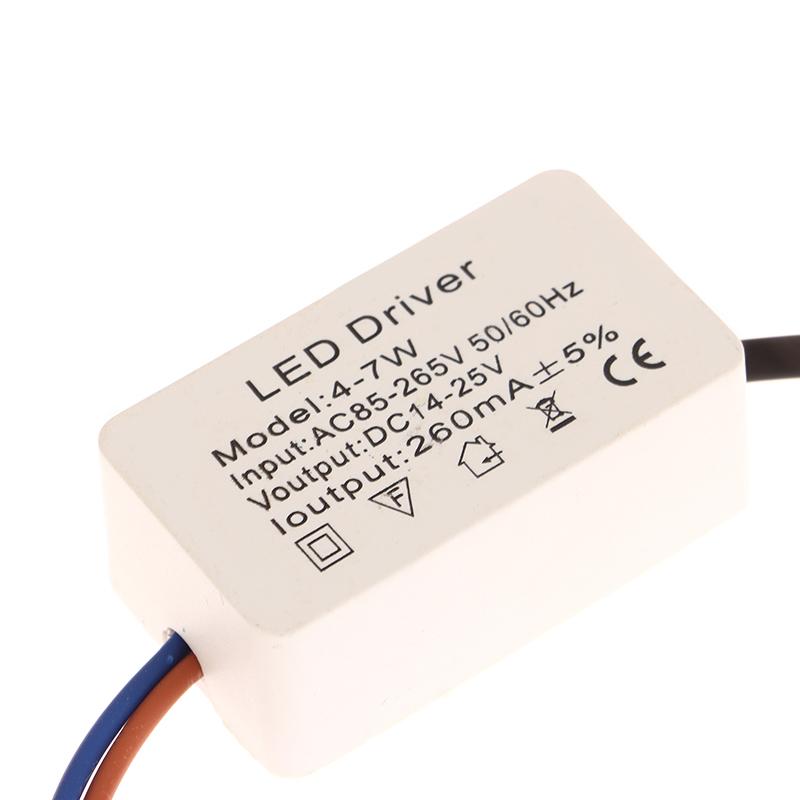 1PC 1-3W 3-5W 4-7W 8-12W12-18W 18-24W LED Driver Light Transformer Constant Current Power Adapter Lamp Strip LED Driver Power