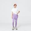 Children's Clothing Summer Girl Sports Culottes Children's Quick-Drying Pure Color Leggings Kids Yoga Pants Skirt Mid Waist Pants