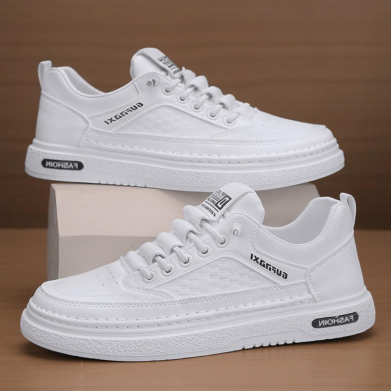 2025 Herren Weiße Unsichtbare Höhenvergrößernde Sneaker mit 10cm Dicksohle