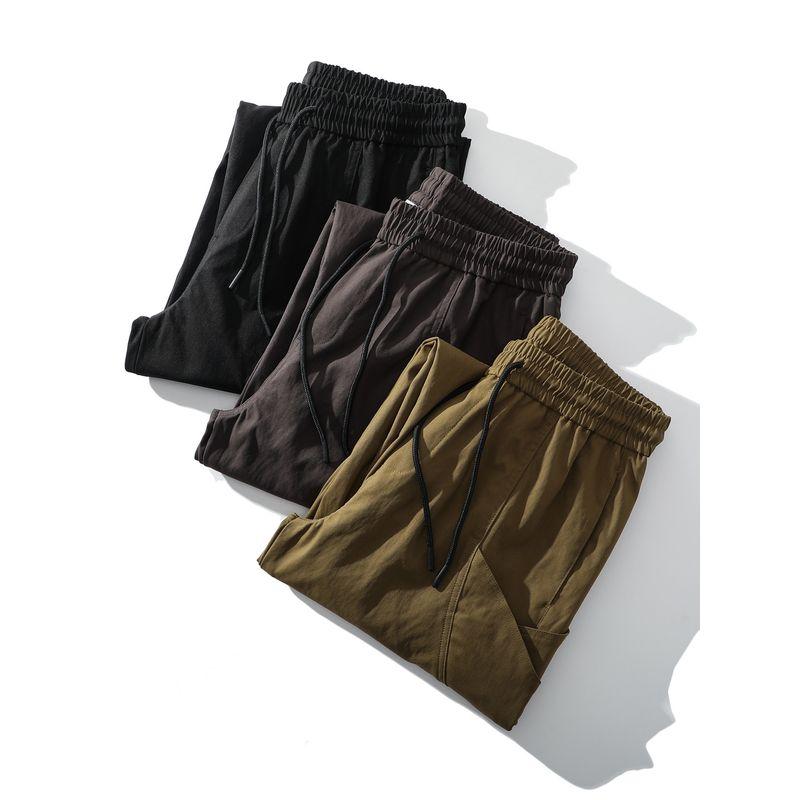 Outdoor Mountain-Style Functional Paratrooper Cargo Pants for Men, Spring and Autumn Wide-Leg Pants, Foreign Trade Men's Loose Casual Long Pants