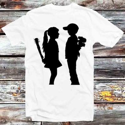 Banksy Boy Meets Girl Tričko B1201