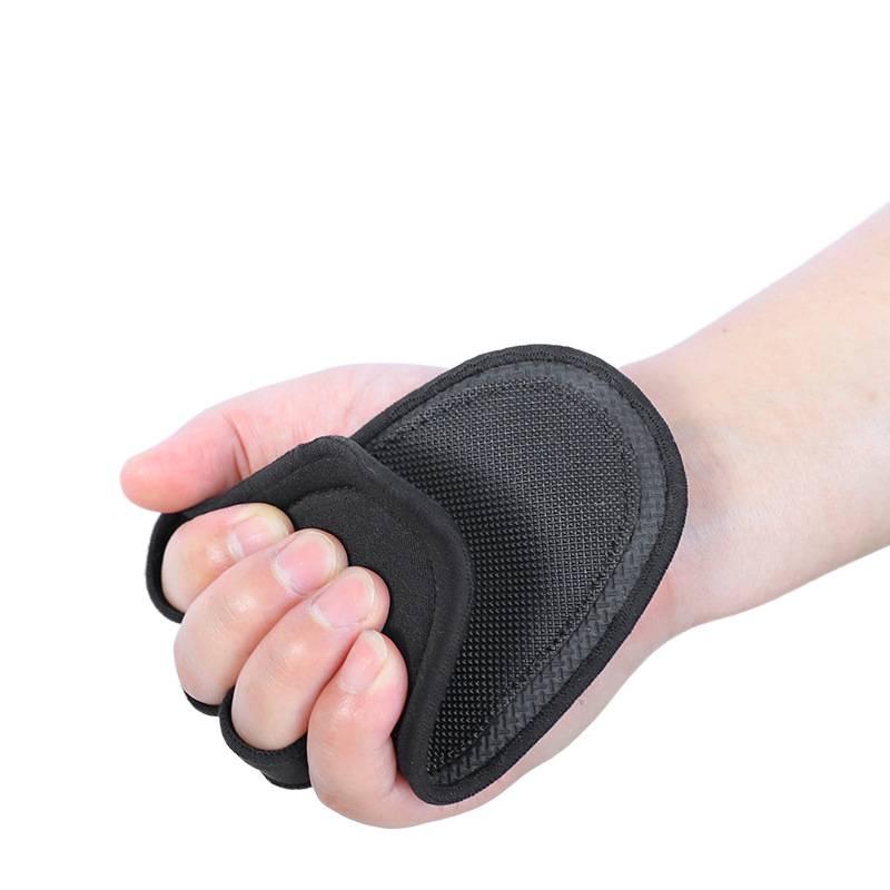 Rubber Anti-Slip Weightlifting Gloves & Palm Protector