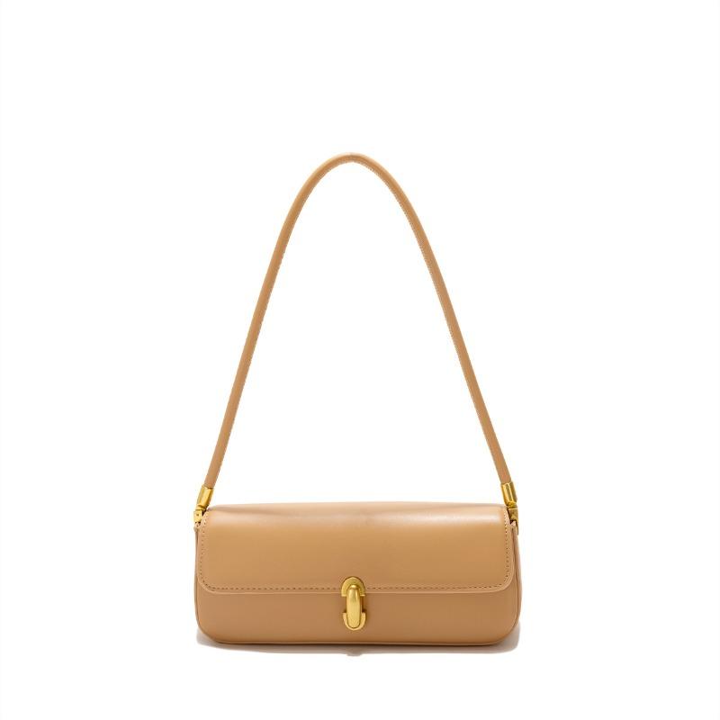

New niche high-end underarm bag retro versatile handbag simple commuter personalized baguette bag