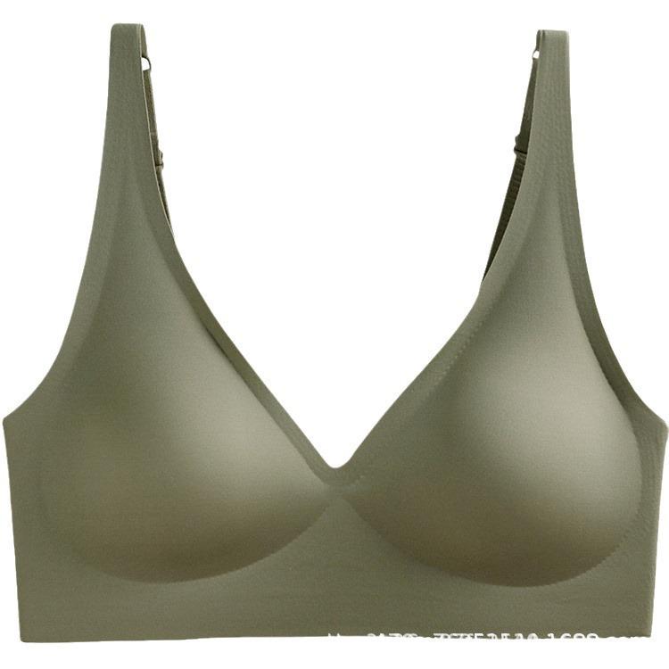 Leopard Print Wireless Bra: Sexy, Comfortable, Skin-friendly, Anti-sagging Women's Underwear.