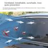 Universal Car Window Sun Shade Mesh UV Protector Net Blind Anti Mosquito