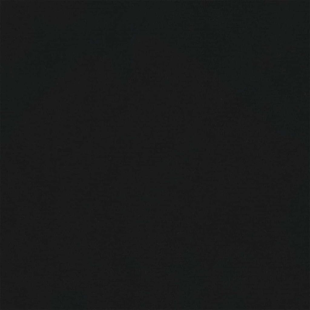 Adjustable Floor Footstool Black Velvet