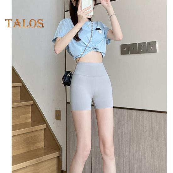 Dámské letní bezpečnostní šortky s vysokým pasem strečové šortky šortky Belly-Control zvedání zadku Jóga Sport