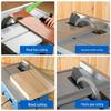 LUXTER 8" Small Table Saw with 45° Miter for Precision Cutting