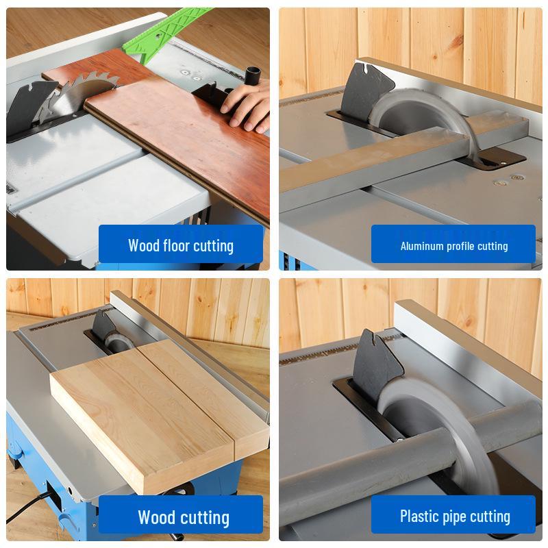 LUXTER 8" Small Table Saw with 45° Miter for Precision Cutting