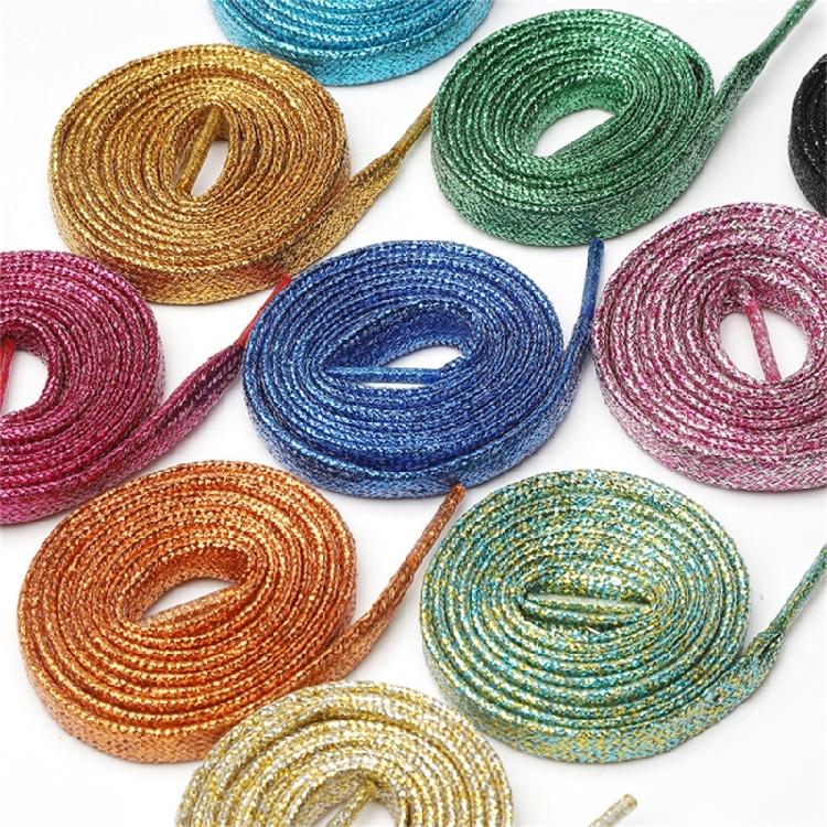 Replaceable Flat Polyester Shoelaces 110cm Long Colorful Shoe Laces For Men Women Sneakers Boot Athletic Footwear