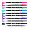 Tombow Dual Brush Pen ABT Set 10 Farben (Galaxy AB-T10CGA)