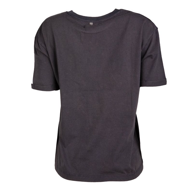 Tee shirt uni imprimé Rock Femme DEELUXE 74