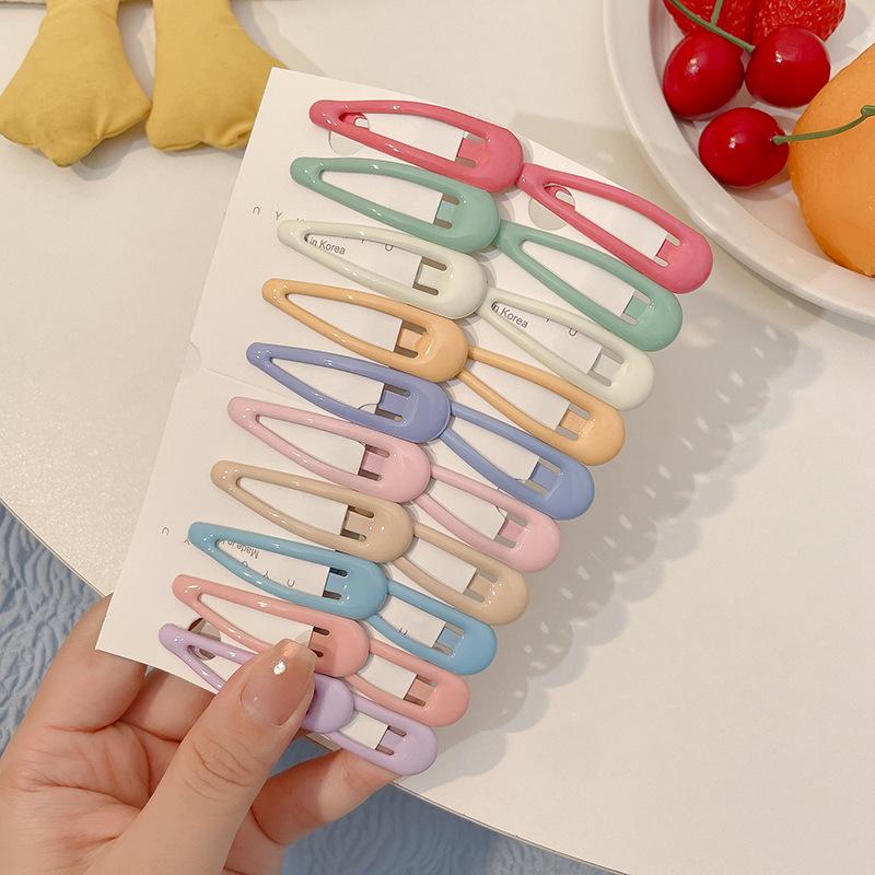Y2K Dopamine Color Pentagram Small Hair Clip for Women & Kids - Cute Bangs & Side Hair Accessory