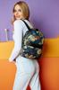 Patterned, urban women's backpack - Rovicky