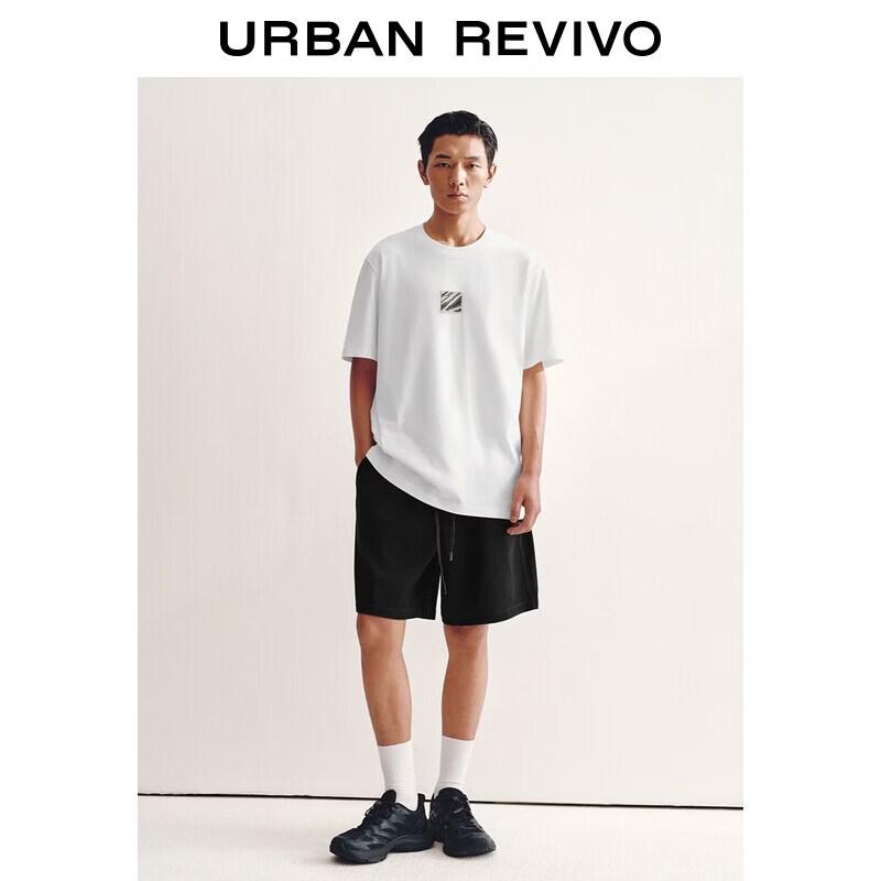 Men s Elastic Waist Drawstring Denim Shorts 32 чёрный