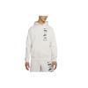 Nike Logo Print Hooded Sweatshirt Men Tops Off-White DX0784-030