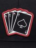 Sproutsy Playing Card Ace Spade Cap for Men and Women, Stylish, Hip Hop, Cute, Unisex Snapback (Black)