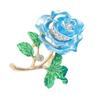 Rose Plant Enamel Brooch Alloy Badge Fashion Accessory for Clothing Backpack and Hat Decoration Daily Casual Wear