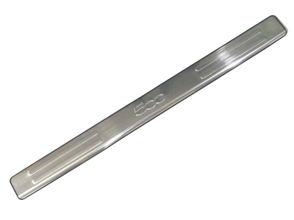 Fujidrive FIAT 500 Abarth Door Scuff Plates, Stainless Steel