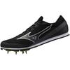 Track and Field Shoes 3 Club Lightweight Short Distance Track and Field Spikes for Tracks Under 800m Black X Silver Cm 3E X-First 26.5