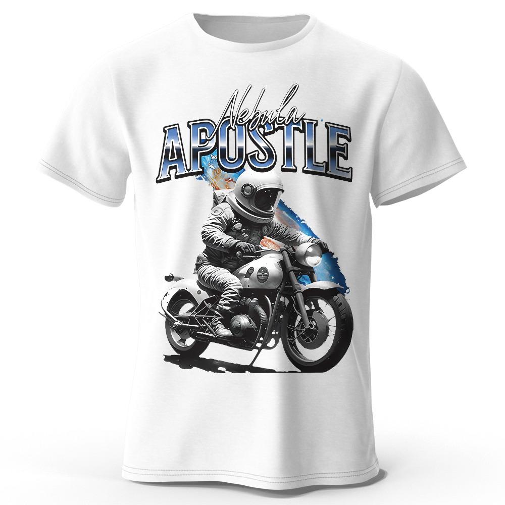 Men s Men s Printed T-shirt, Oversized Graphic T-shirt, Summer Tops for Men and Women M