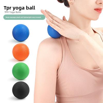 Macaron TPR Yoga Faszien Einzelball Fuß Schulter und Nacken Dehnung Entspannung Dekompression Fitness Yoga Ball