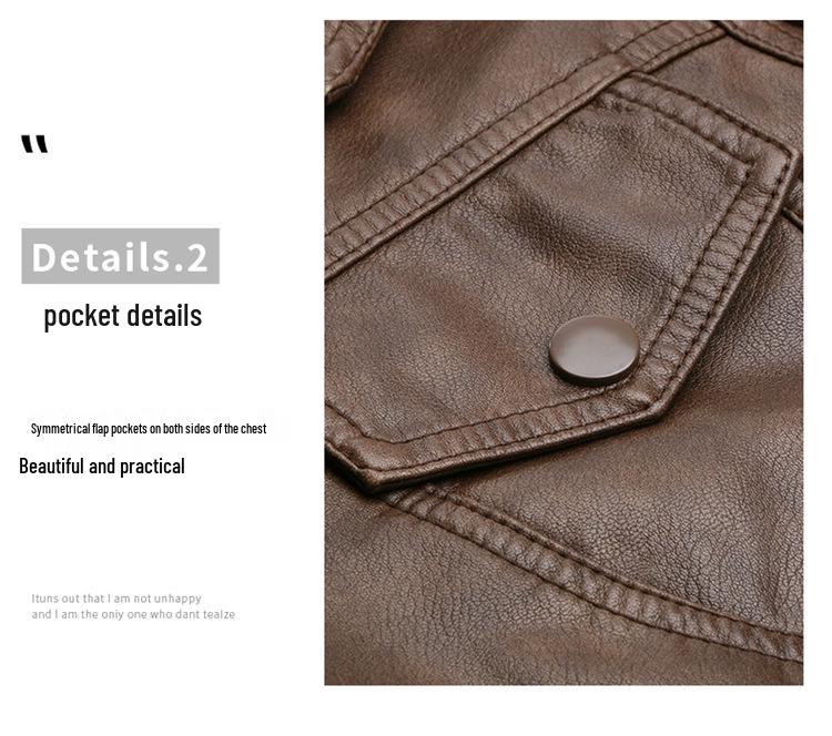 Women’s Trendy Hong Kong & Korean Style Sheepskin Leather Jacket