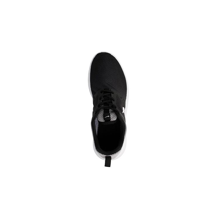 Nike Roshe One Flight Sports Color Block Non-Slip Shock Absorbing Durable Low Top Kids Running Shoes Kids Sneaker Black Gray 705485-001