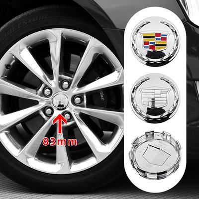 83mm 4ks ABS kryt středového víčka náboje kola auta náhradní znak vhodný pro Escalade 9595891 příslušenství