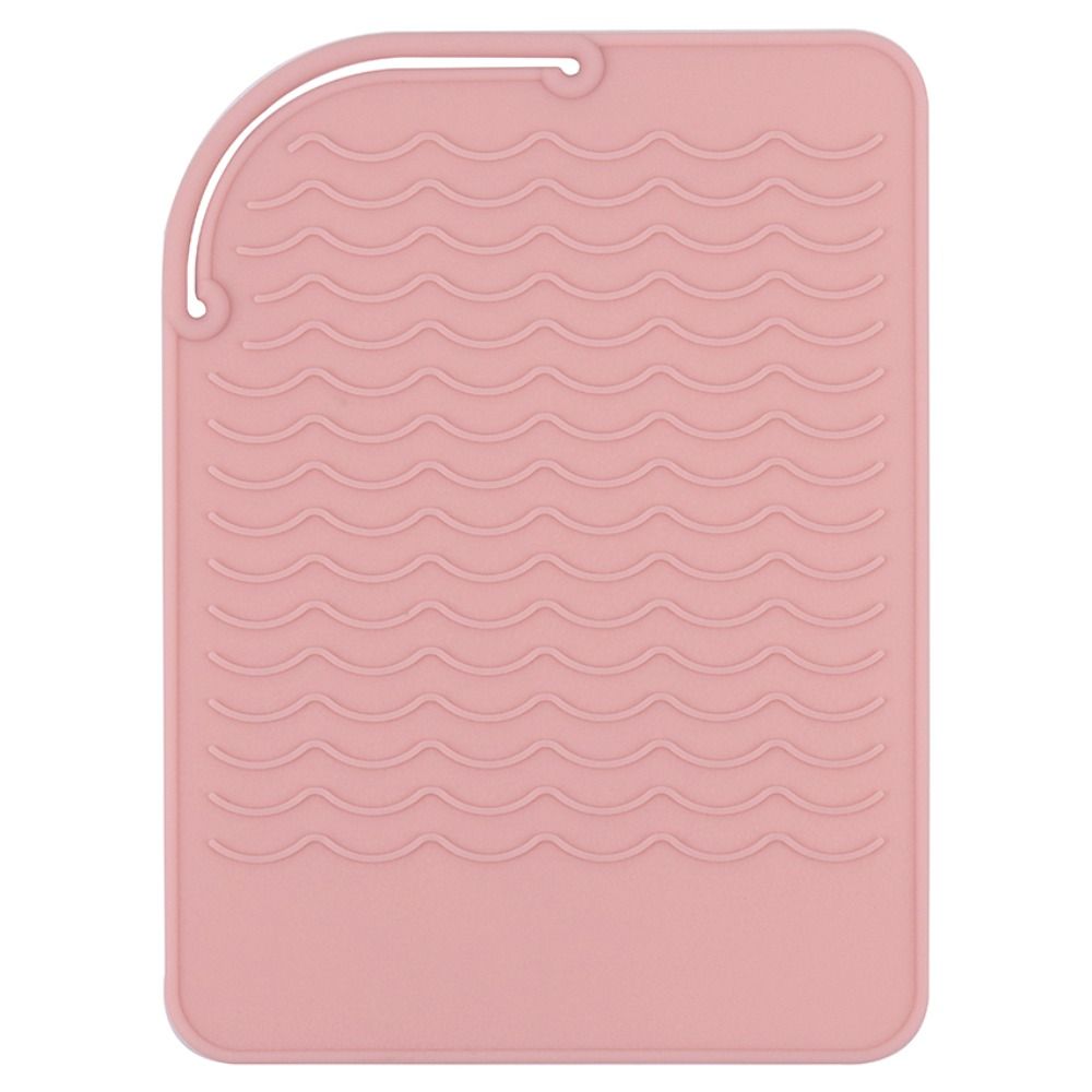 Multifunctional Heat Resistant Pad Silicone Hair Straightener Storage Bag Insulation Mat  Travel