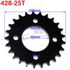 428 Chains 25T/31T/32T/37T/39T/41T/42T/48T 48mm 76mm Rear Chain Sprocket for ATV Quad Pit Dirt Bike Buggy Go Kart Motorcycle