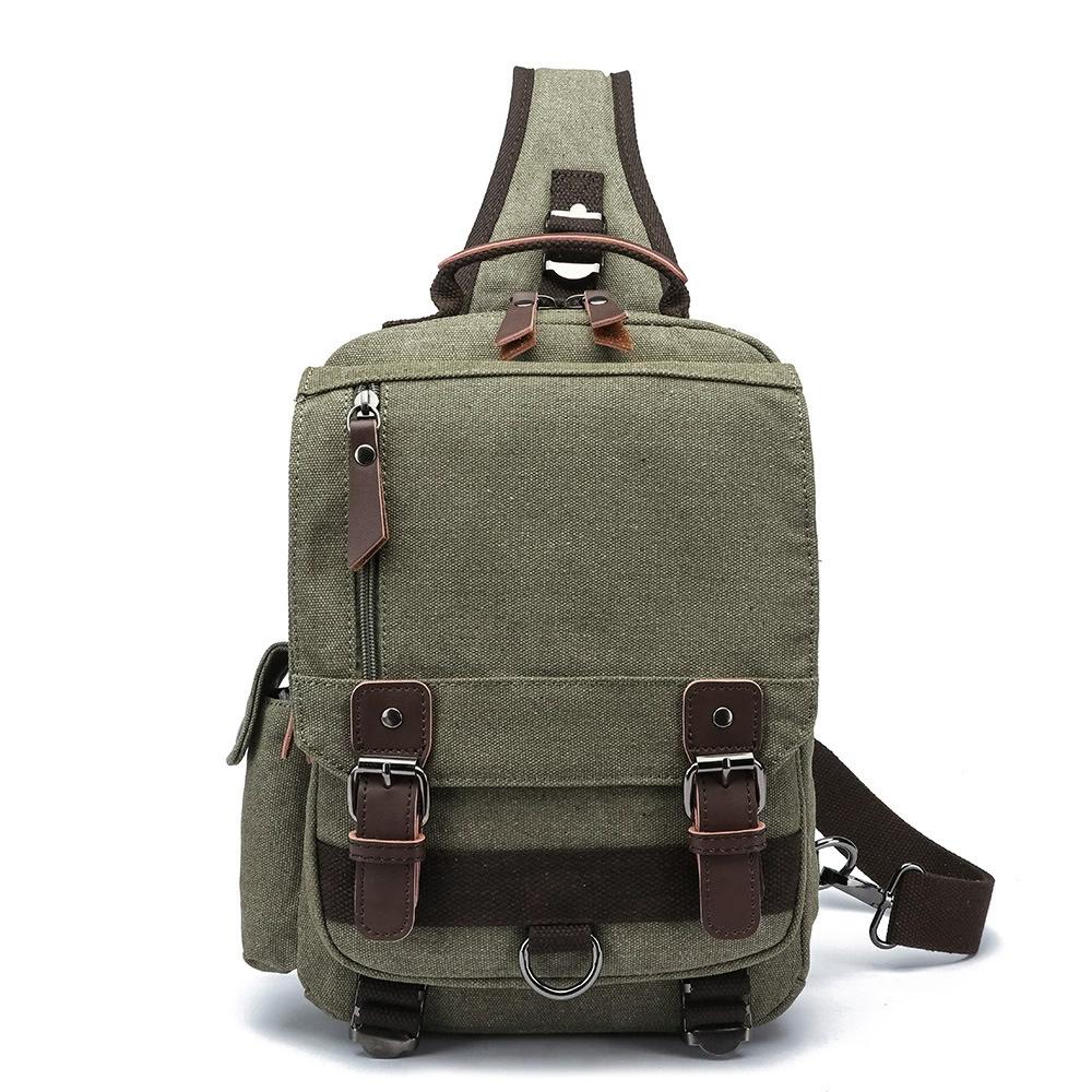 Retro crossbody taška, plátěná taška přes rameno pro muže a ženy, taška přes rameno, cestovní taška