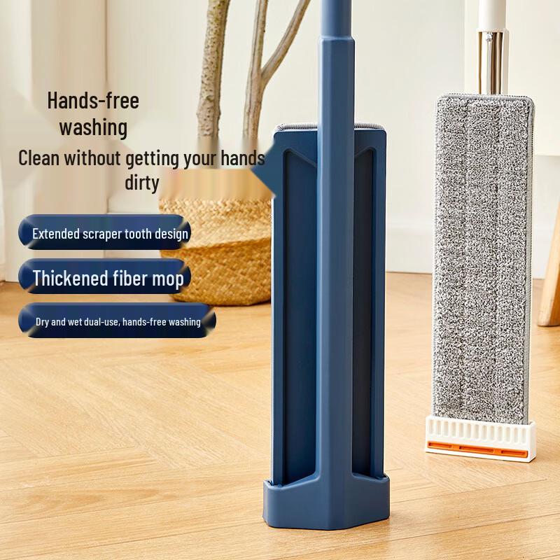 Flat Mop with Reusable Pads