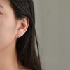 Ring Earbuds Light Luxury High-end Feeling Small Mini Minimalist Design Earrings Niche Earrings