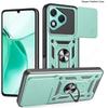 Slide Lens Armor Funda for OPPO F29 Pro 5G Global Case Magnetic Rotate Ring Stand Cover for OPPO A5 Pro 5G China Case