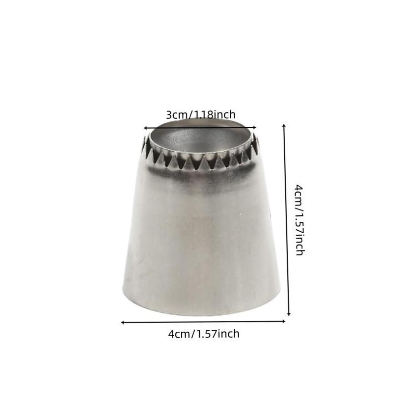 Reusable Stainless Steel Icing Piping Nozzles Pastry Tips Kitchen Cookies Cupcake Decorating Nozzle Cream Making Tools